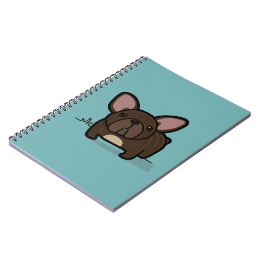 Brindle Frenchie Notitieboek (Linkerzijde)