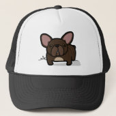 Brindle Frenchie Trucker Pet (Voorkant)