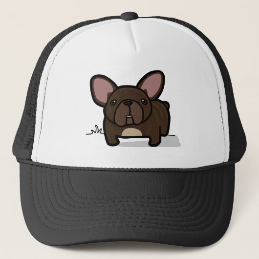 Brindle Frenchie Trucker Pet (Voorkant)