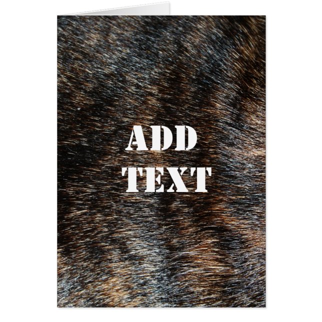 Brindle Fur Texture Camouflage (Voorkant)