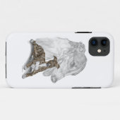 Brindle Greyhound Dog Art Case-Mate iPhone Case (Achterkant (horizontaal))