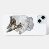 Brindle Greyhound Dog Art Case-Mate iPhone Case (Achterkant (horizontaal))