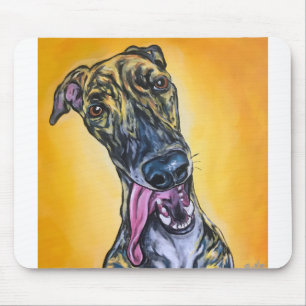 Brindle Greyhound Muismat