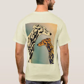 Brindle Greyhounds T-shirt (Achterkant)