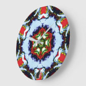 Brindle Kaleidoscope Grote Klok (Hoek)