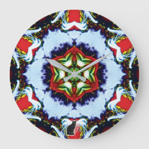 Brindle Kaleidoscope Grote Klok