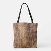 Brindle Koeienhuid Tote Bag (Achterkant)