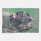 Brindle Mastiff Dog Kitchen Towel Theedoek (Horizontaal)