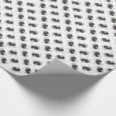 Brindle Mastiff Geschiedenis Cadeaupapier (Hoek)