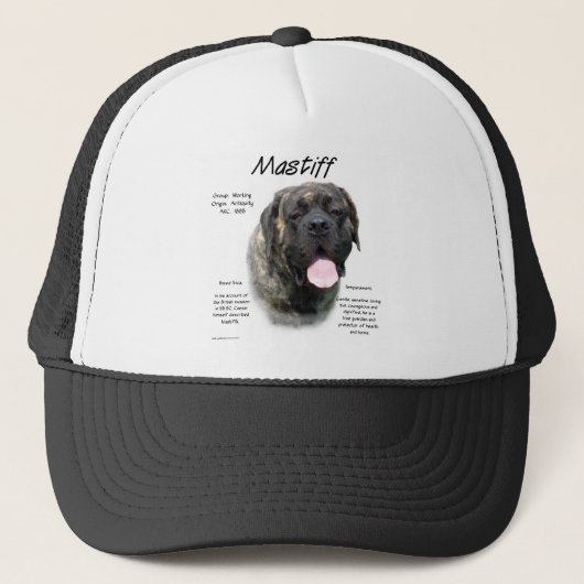 Brindle Mastiff Geschiedenis Trucker Pet (Voorkant)