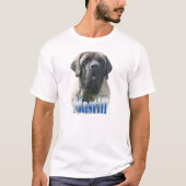 Brindle Mastiff Naam T-shirt (Voorkant)
