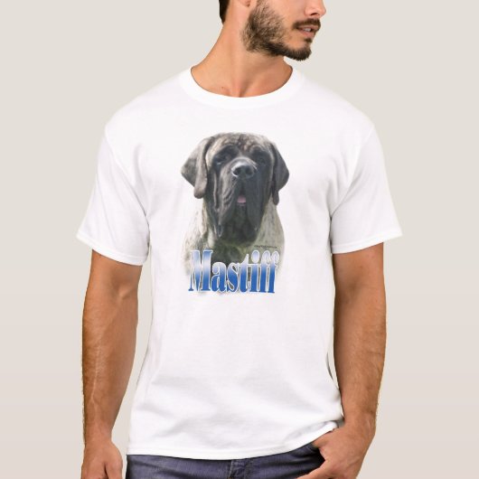 Brindle Mastiff Naam T-shirt (Voorkant)