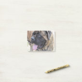 Brindle Mastiff Post-it® Notes (Op bureau)