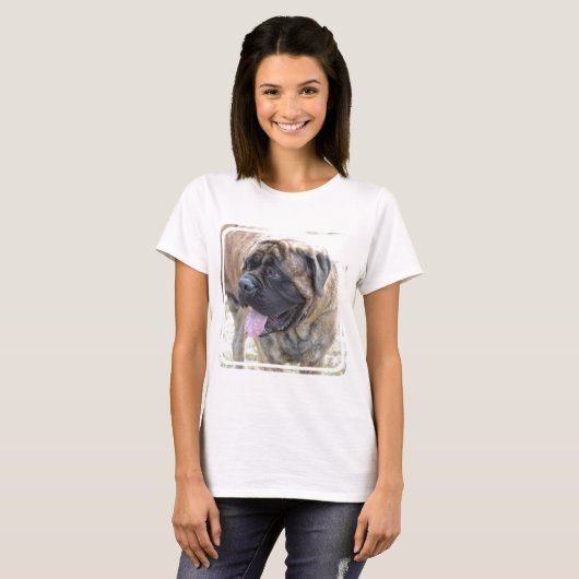 Brindle Mastiff T-shirt (Voorkant volledig)