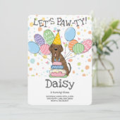 Brindle Napolitan Mastiff Dog Verjaardag Kaart (Staand voorkant)