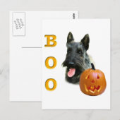 Brindle Schotse Terrier Boo Briefkaart (Voorkant / Achterkant)