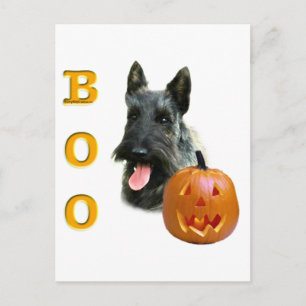 Brindle Schotse Terrier Boo Briefkaart