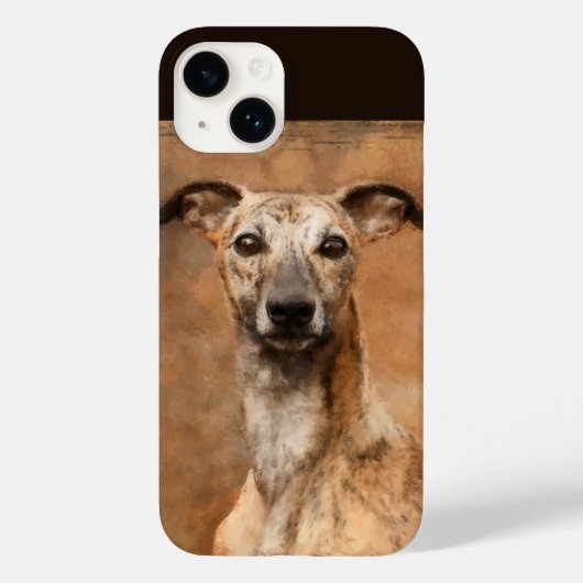 Brindle Whippet Dog Case-Mate iPhone Case (Achterkant)