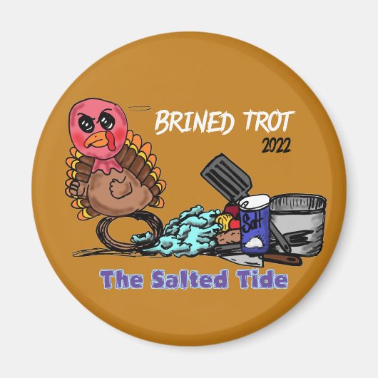 Brined Trot 2022 Magnet (Voorkant)