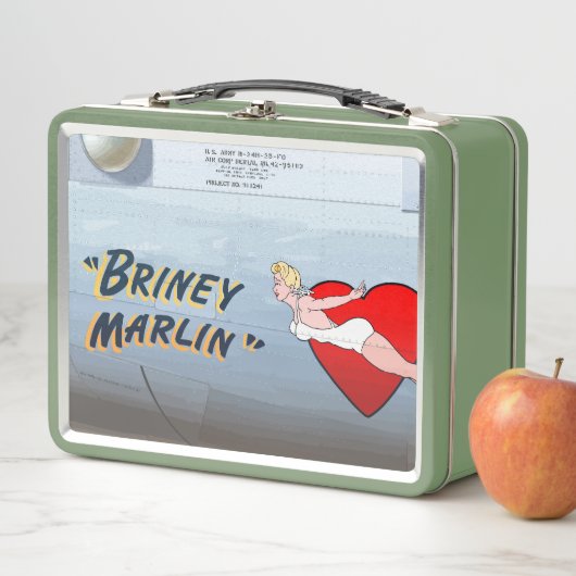 Briney Marlin B-24 Nose Art ( feesten) (In situ)