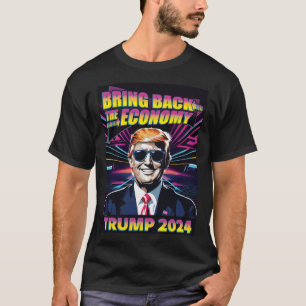 Bring Back the Economy - jaren '80 Cool Trump 2024 T-shirt