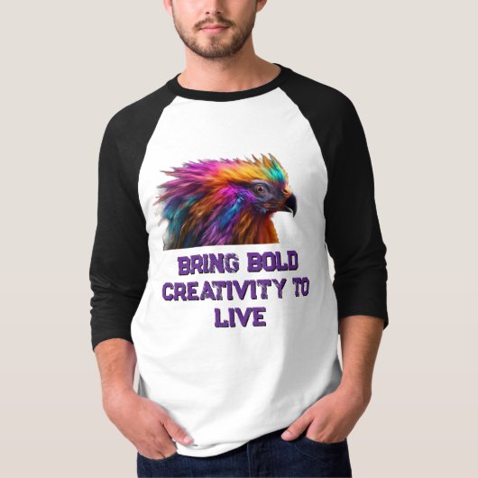 Bring Bold Creativity T-shirt (Voorkant)