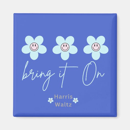 "Bring It On" campagne van Harris Magneet (Voorkant)