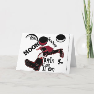 Bring It On - Speelse kerst- en ruimtemashup Feestdagen Kaart
