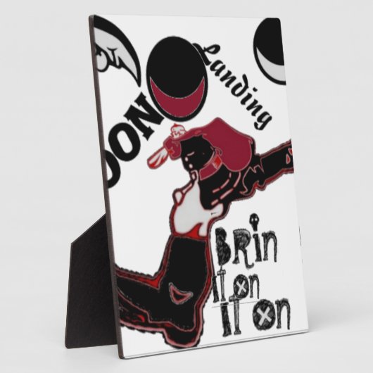 Bring It On - Speelse kerst- en ruimtemashup Fotoplaat (Zijkant)