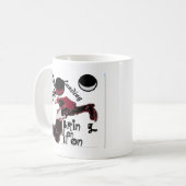 Bring It On - Speelse kerst- en ruimtemashup Koffiemok (Voorkant links)