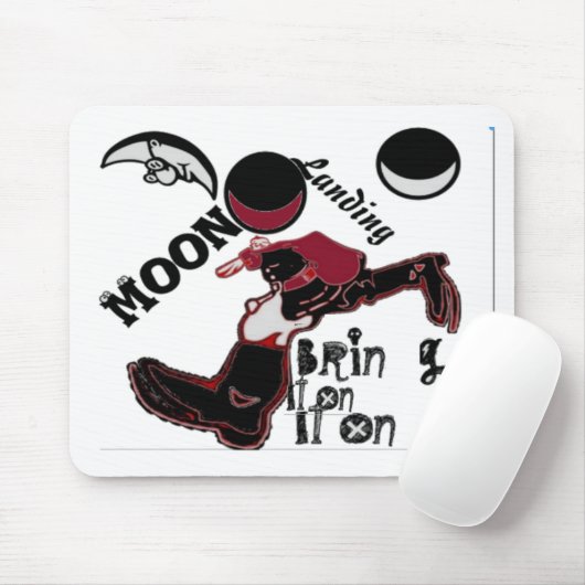 Bring It On - Speelse kerst- en ruimtemashup Muismat (Met muis)