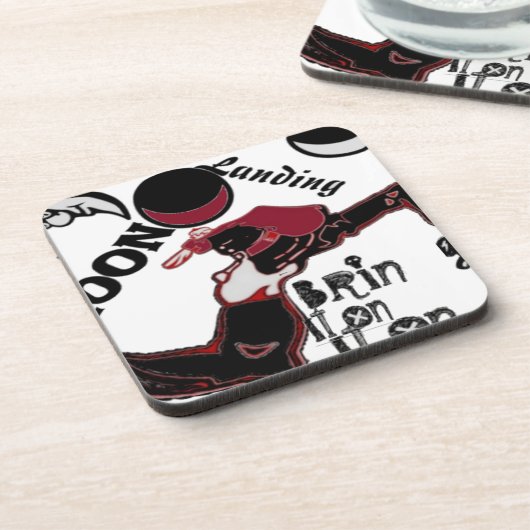 Bring It On - Speelse kerst- en ruimtemashup Onderzetter (Linkerzijde)