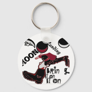 Bring It On - Speelse kerst- en ruimtemashup Sleutelhanger