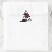 Bring It On - Speelse kerst- en ruimtemashup Sticker (Tas)