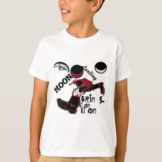 Bring It On - Speelse kerst- en ruimtemashup T-shirt (Voorkant)
