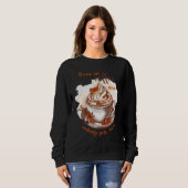 Bring me coffee and nobody gets hurt Caffeine Trui (Voorkant volledig)