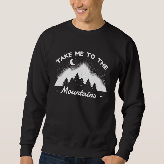 Bring Me In The Mountains  Outdoor Graphic Trui (Voorkant)