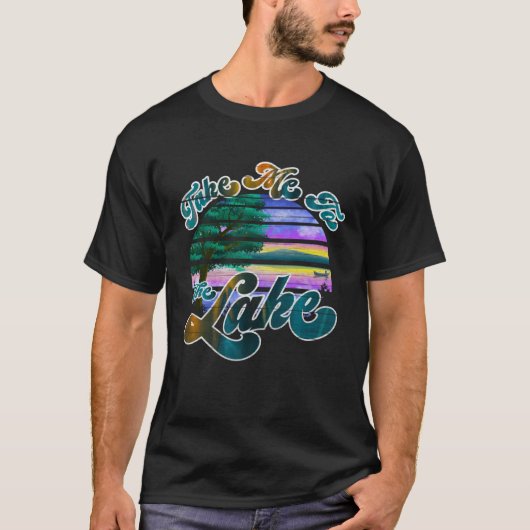 Bring me to the lake t-shirt (Voorkant)