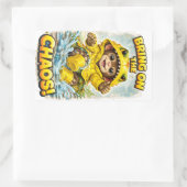 Bring on the Chaos Sticker Cute Dino (Tas)