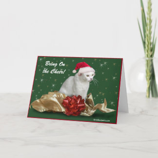 "Bring On The Cheer" Vakantie Kaart