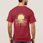 Bring On The Summer Time Vibes T-shirt (Achterkant)