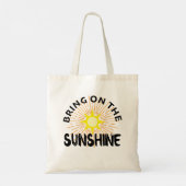 Bring On The Sunshine Design - Budget Tas (Achterkant)