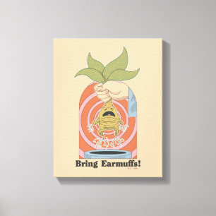 "Bring Oorbeschermers!" Schreeuwende Mandrake Graf Canvas Afdruk