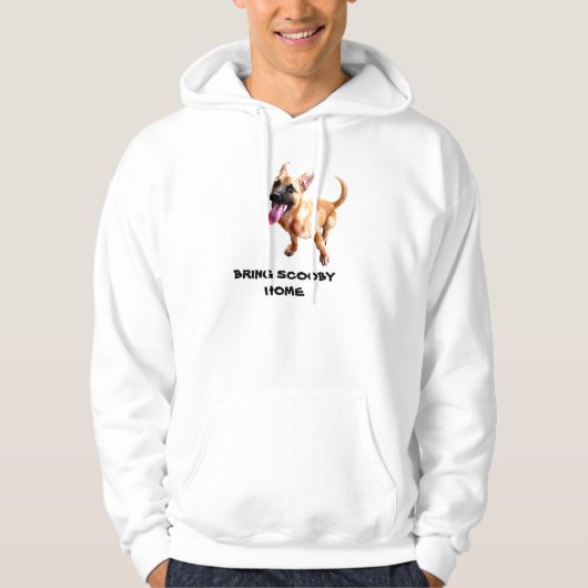 BRING SCOOBY THUIS HOODIE (Voorkant)