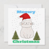 Bring the holiday cheer to life with Santa design Kaart (Achterkant)