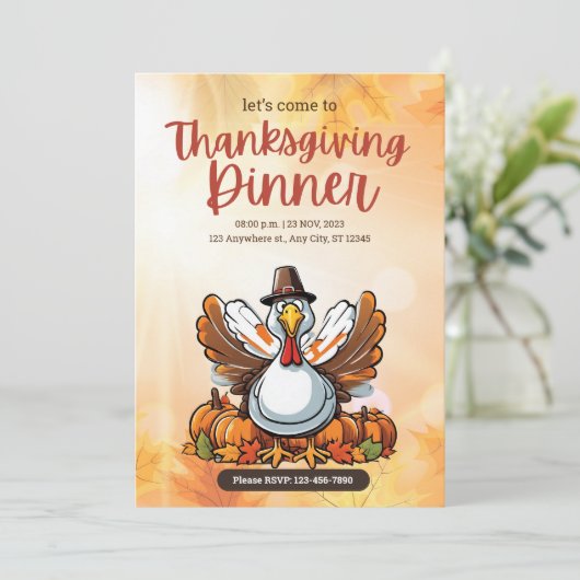 Bring Together Loved Ones with Autumn Warmth Kaart (Staand voorkant)