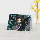 "Bringer of Lightning" Wenskaart Kaart (Gele Bloem)