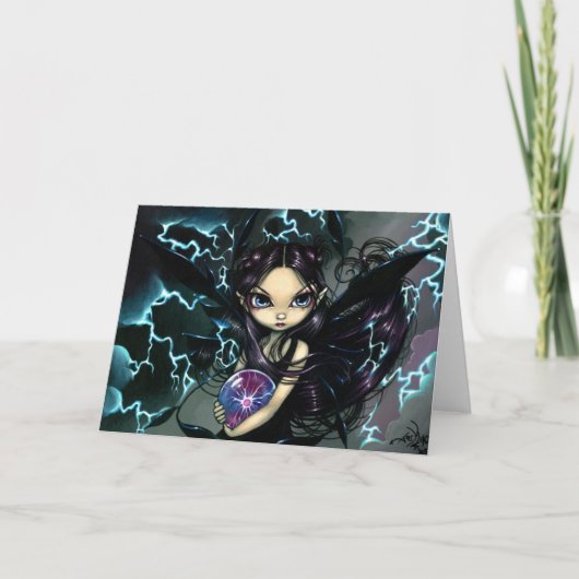 "Bringer of Lightning" Wenskaart Kaart (Voorkant)