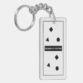 Bringer of Positive Motivatie Sleutelhanger (Voorkant Links)