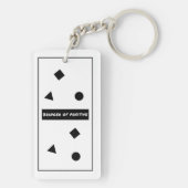 Bringer of Positive Motivatie Sleutelhanger (achterkant)